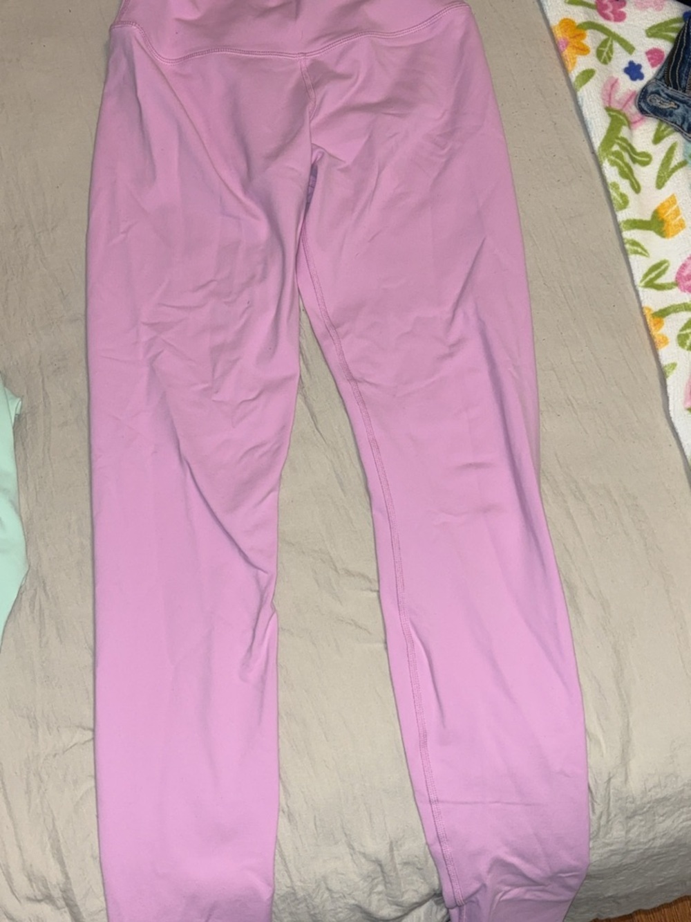 Alo yoga high waisted airlift candy heart full length leggings small